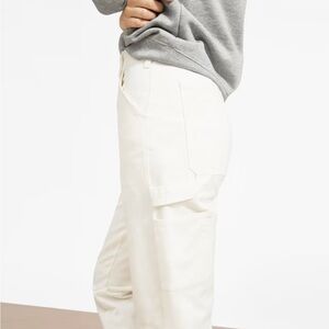 Everlane Carpenter Pant in Bone